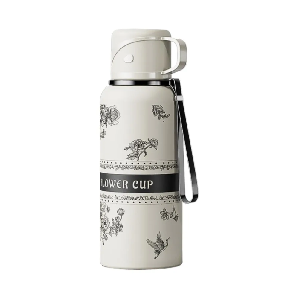 Bester isolierter Becher, 600 ml Tritan-Material, doppelwandige Isolierung, hält kalt oder heiß, für 48 Stunden geeignet für kalte Kaffee-/Kaltgetränke Image