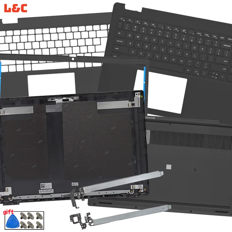 Neue Für Latitude 3520 L 3520 E 3520 Laptop LCD Back Cover/Front Lünette/Tastatur Palmrest/Bottom fall/Scharnier Computer Replacepa Teil Image
