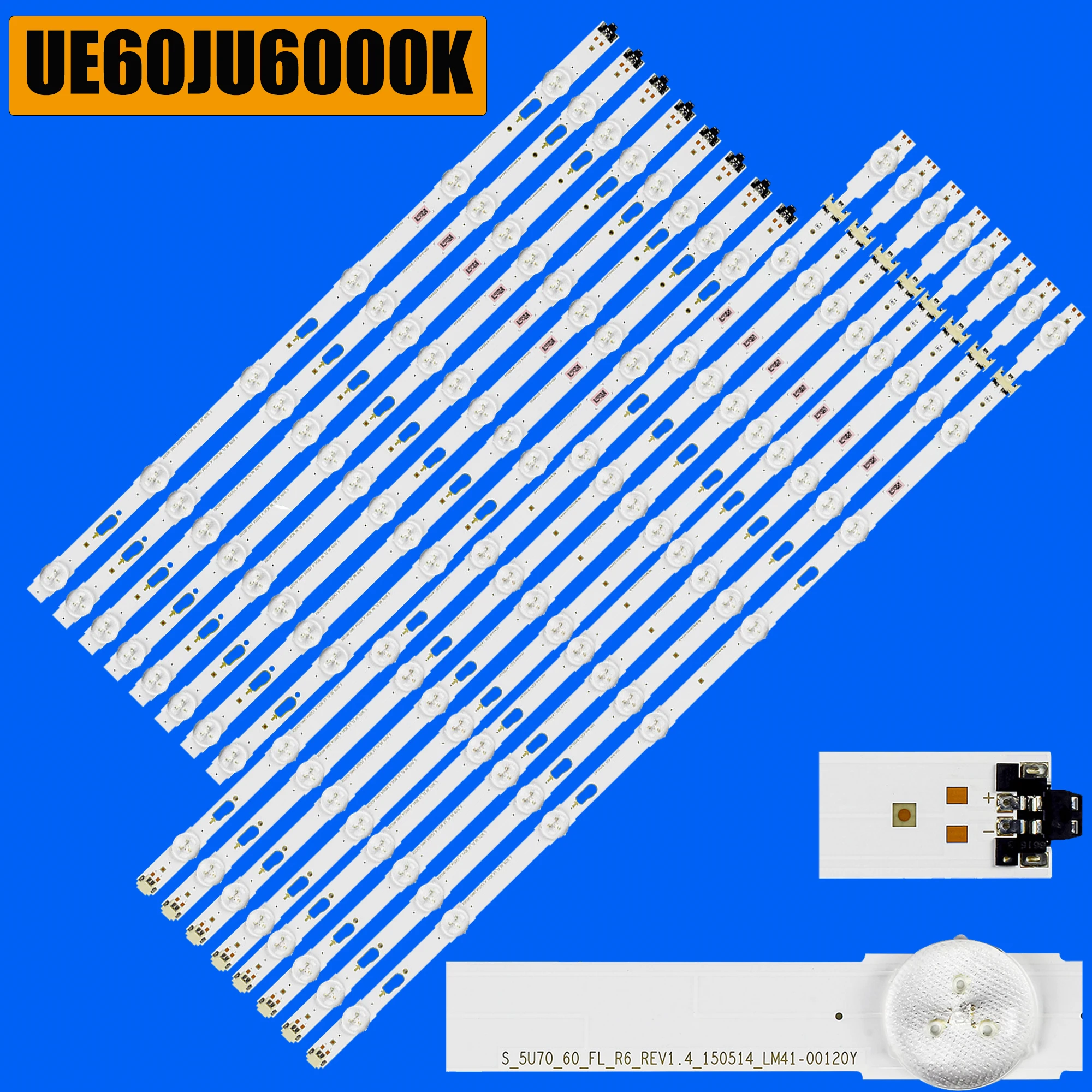 Led-hintergrundbeleuchtung streifen Für UE60JU6475U UE60JU6510S UE60JU6645U UE60JU6650S UE60JU6790U UE60KU6000K UE60KU6075U UE60KU6079U Image