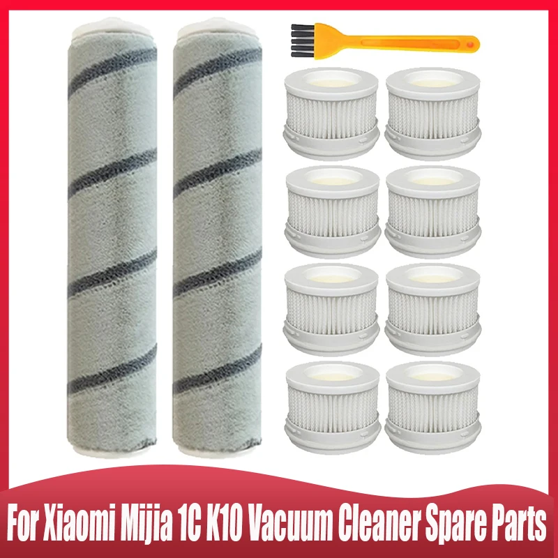 Für Xiaomi Mijia 1C K10 Staubsauger Ersatzteile, Roller Pinsel HEPA Filter Waschbar Ersatzteile Image
