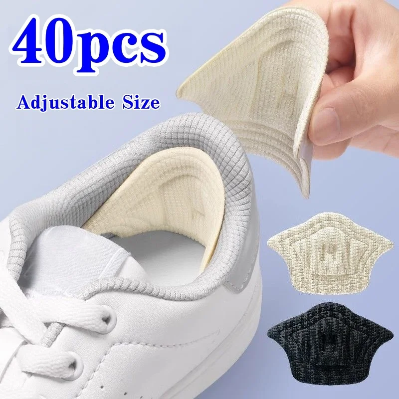 4/20/40 Stück Fersen-Einlegesohlen für Schuhe, Patch-Fersenpolster für Sportschuhe, verstellbare Größe, Fußpolster, Einlegesohle, Schuh-Fersenschutz