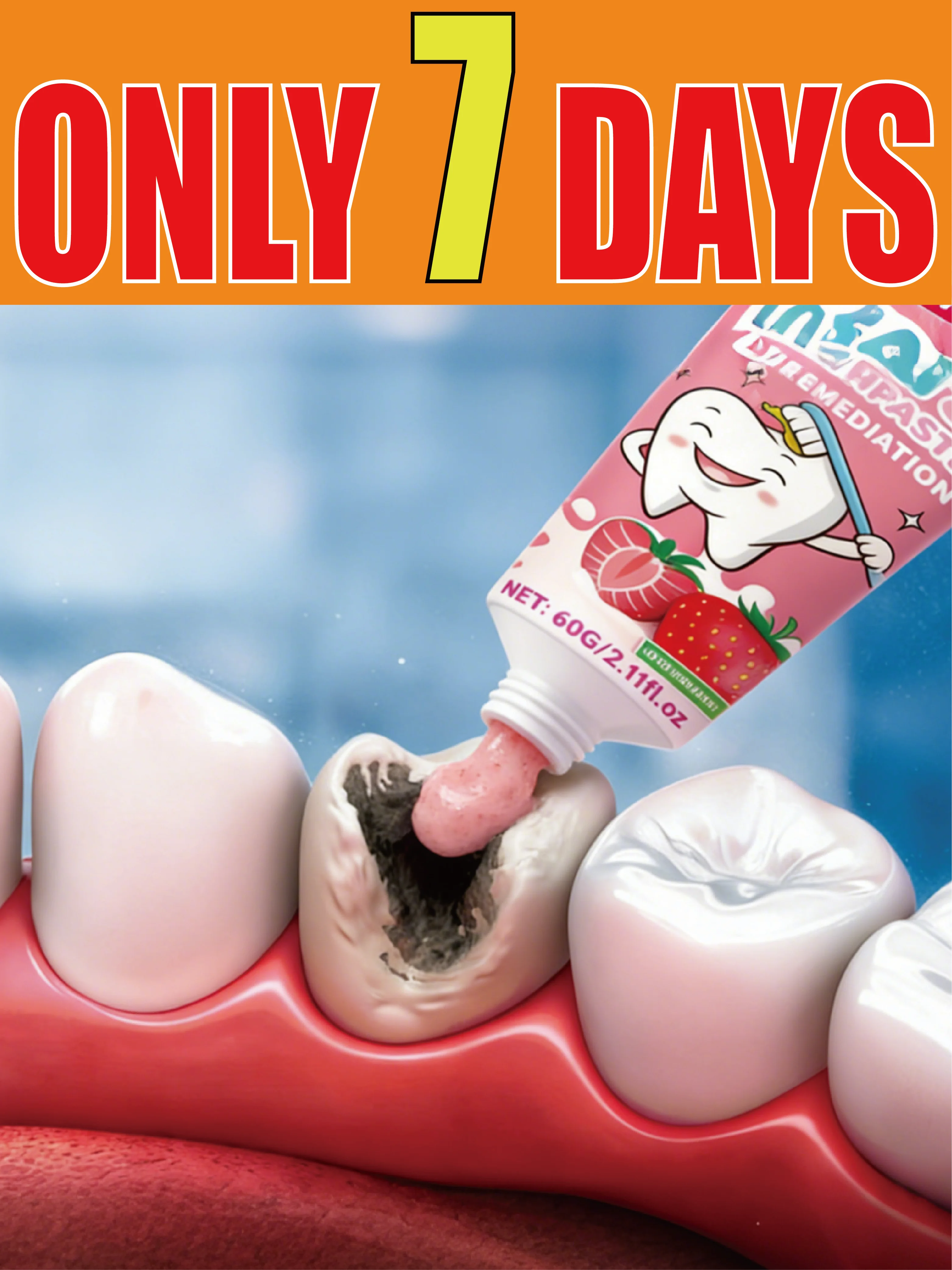 Nɪᴀᴄɪɴᴀᴍɪᴅᴇ Bʀɪɢʜᴛᴇɴɪɴɢ Tᴏᴏᴛʜᴘᴀsᴛᴇ， Sᴄɪᴇɴᴛɪғɪᴄ ᴅᴇɴᴛᴀʟ ᴄᴀʀᴇ，Rᴇᴘᴀɪʀɪɴɢ ᴄᴀᴠɪᴛɪᴇs Image