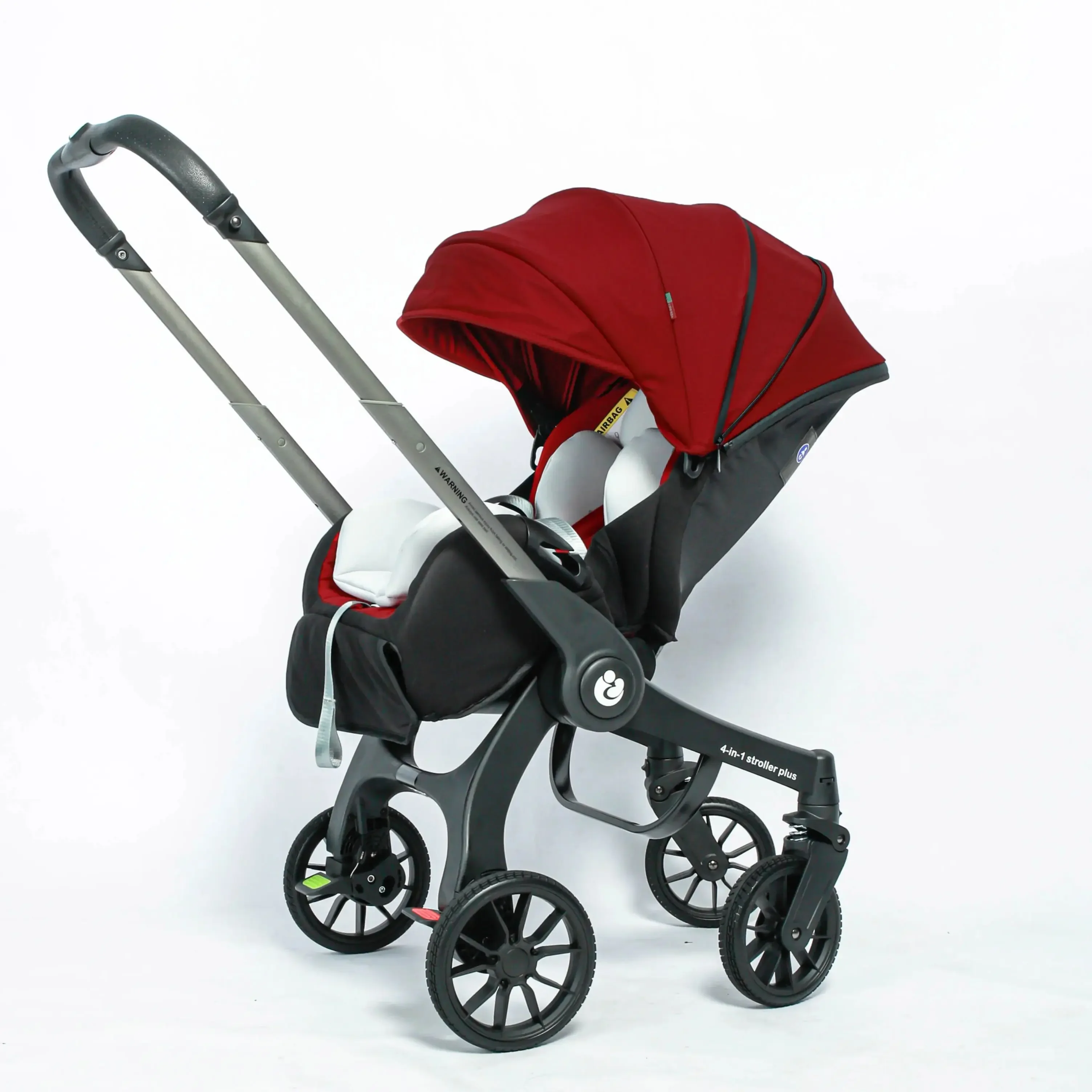 EU-Lagerbestand, 4-in-1-Kinderwagen, 3-in-1-Kinderwagen, multifunktionaler, faltbarer, einfacher tragbarer Kinderwagen Image