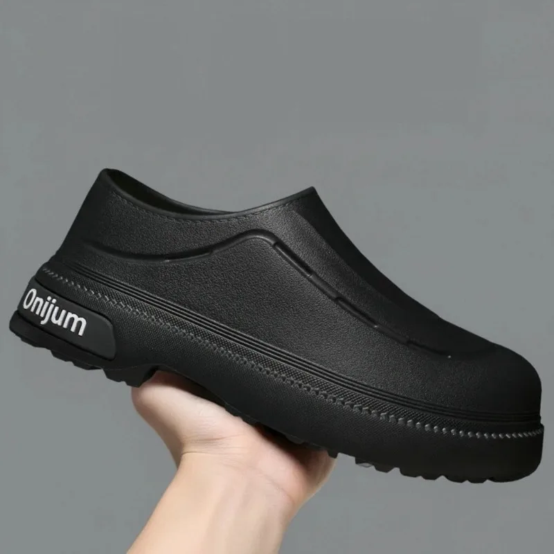 Kochschuhe, rutschfest, ölbeständig, Arbeitsschuhe, Herren-Hausschuhe, Clogs, Sandalen, Hausschuhe, Sportschuhe, wasserdichte Küchenschuhe, Herrenschuhe