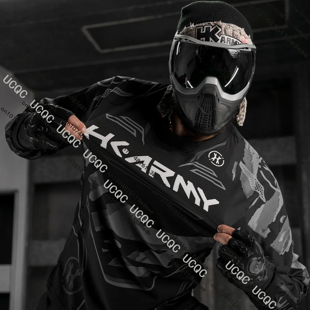 Das neueste Mountainbike-Team Motorrad Ausdauer Radfahren 3D-Druck Langarm-T-Shirt Herren Downhill Off-Road Atmungsaktive Tops Image