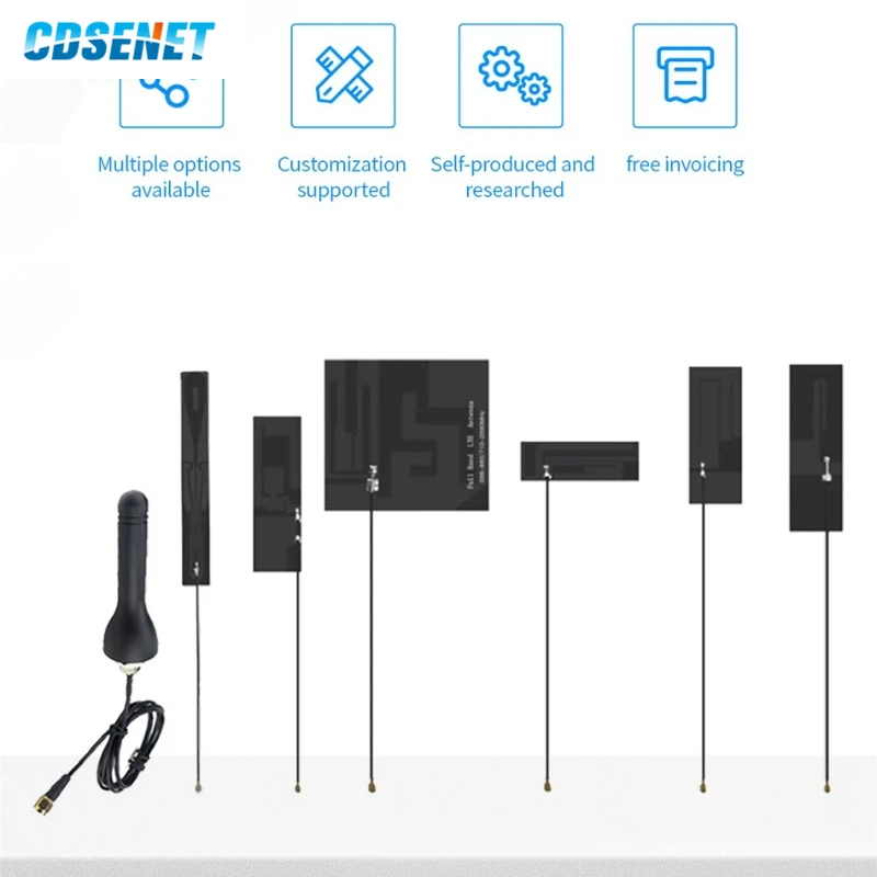 10 TEILE/LOS 433 MHz Integrierte FPC Antenne High Gain 2,0 dBi 2,5 dBi Omni Directional Antenne CDSENT TX433-FPC-2906 TX433-FPC-4516 Image