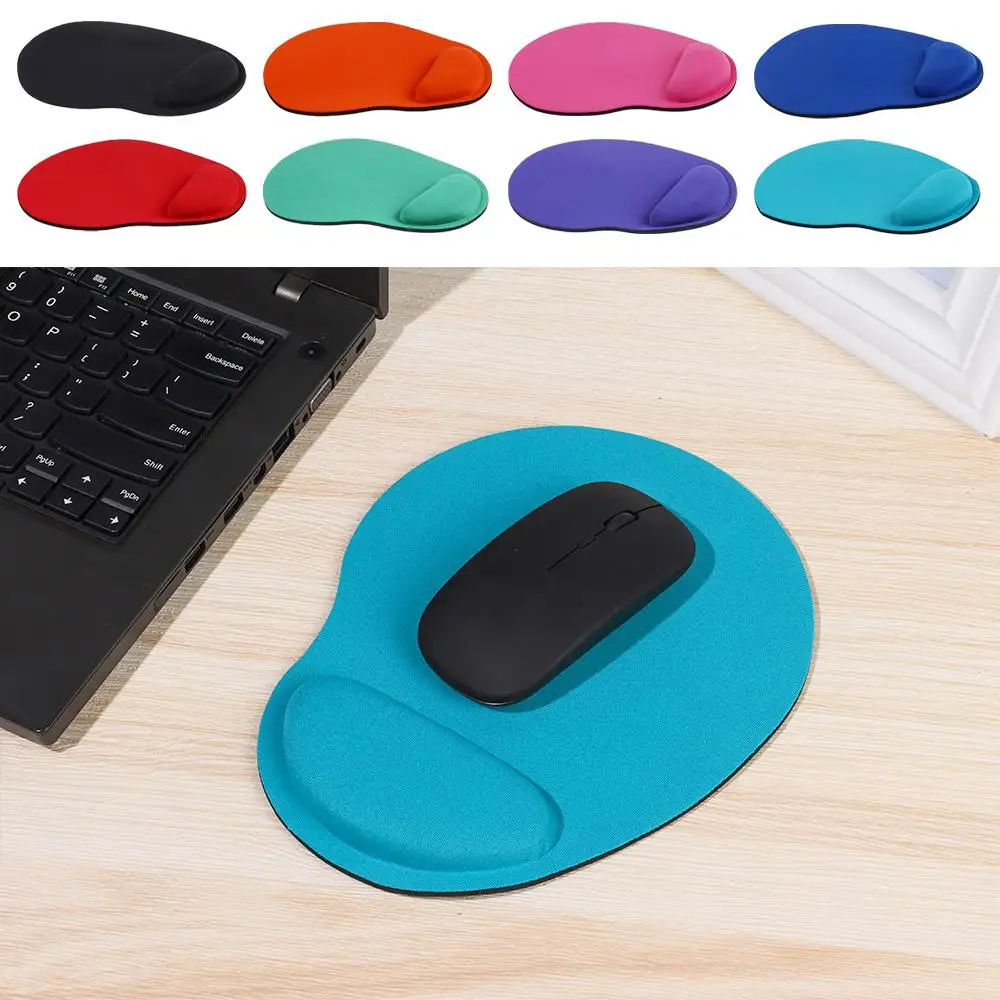 Bunte, bequeme, weiche, rutschfeste Handgelenkstütze, Mausmatte, Mauspad für PC und Laptop Image