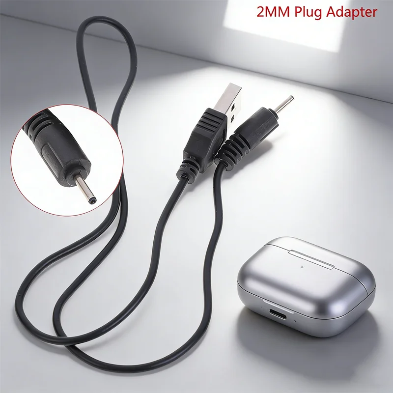 USB-Ladegerät-Datenkabel für CA 100C 2,0 mm Mikrostecker, Ersatzkabel, Synchronisierungs- und Ladekabel für kleine Pin-Telefone, Netzteilkabel Image