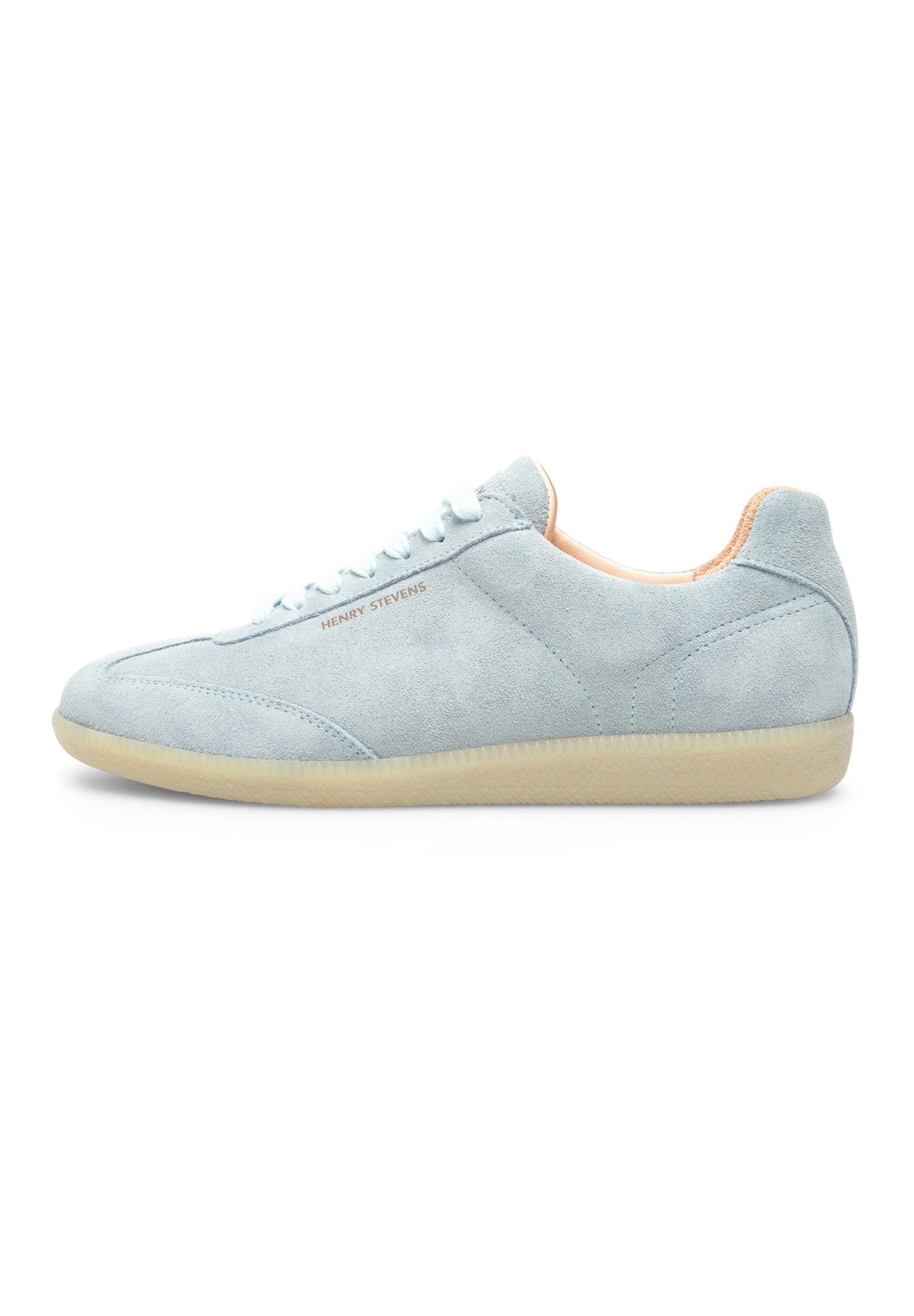 Sneaker HENRY STEVENS "Sophia TIS", Damen, Gr. 41, blau (blaugrau), Kalbsvelours, Schuhe Sneaker
