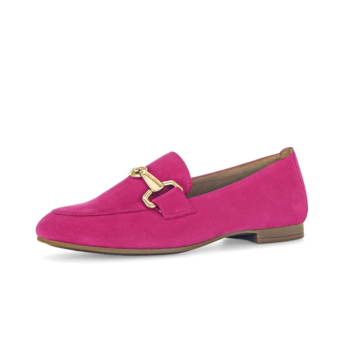 Slipper GABOR "Slipper Rauleder", Damen, Gr. 36, pink, Schuhe Slipper