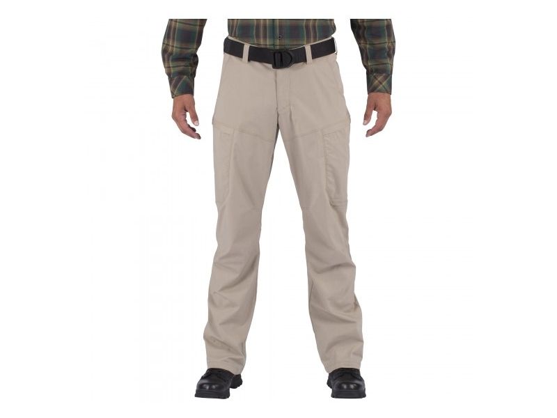 5.11 Tactical Apex Pants - Men's Khaki 40in Waist 32in Inseam 74434ABR-055-40-32