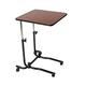 NRS Healthcare M15691 Portable Overbed/Chair Table - Tilting, Adjustable and Wheeled