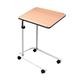 NRS Healthcare L17516 Alloy Steel Overbed / Chair Table - Adjustable, Tilting and Wheeled