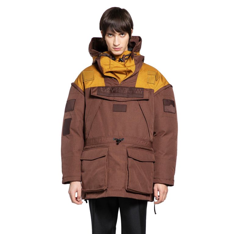Martine Rose Collaboration Skidoo Anorak - Brown - Napapijri Jackets