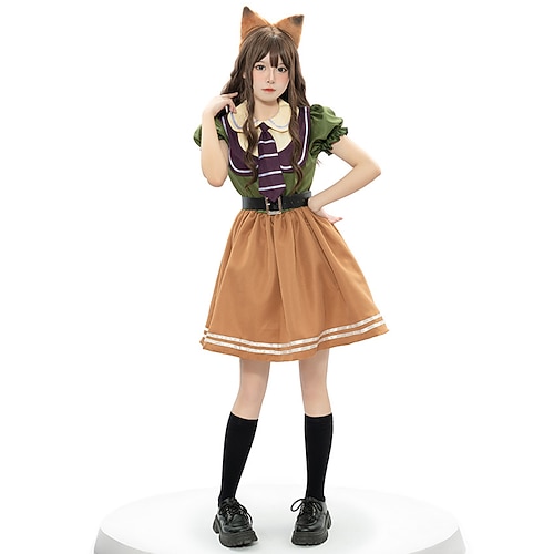 Tierdetektiv Cosplay Kostüm Buchwoche 2026 Abenteuerfilm Verkleiden for Damen Erwachsene Halloween Maskerade Leistung Image