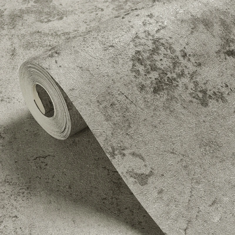 PVC-Vinyl 3D Zementtapete zum Abziehen und Aufkleben Betonoptik wasserdicht selbstklebende Tapete für Wände Küche Badezimmer