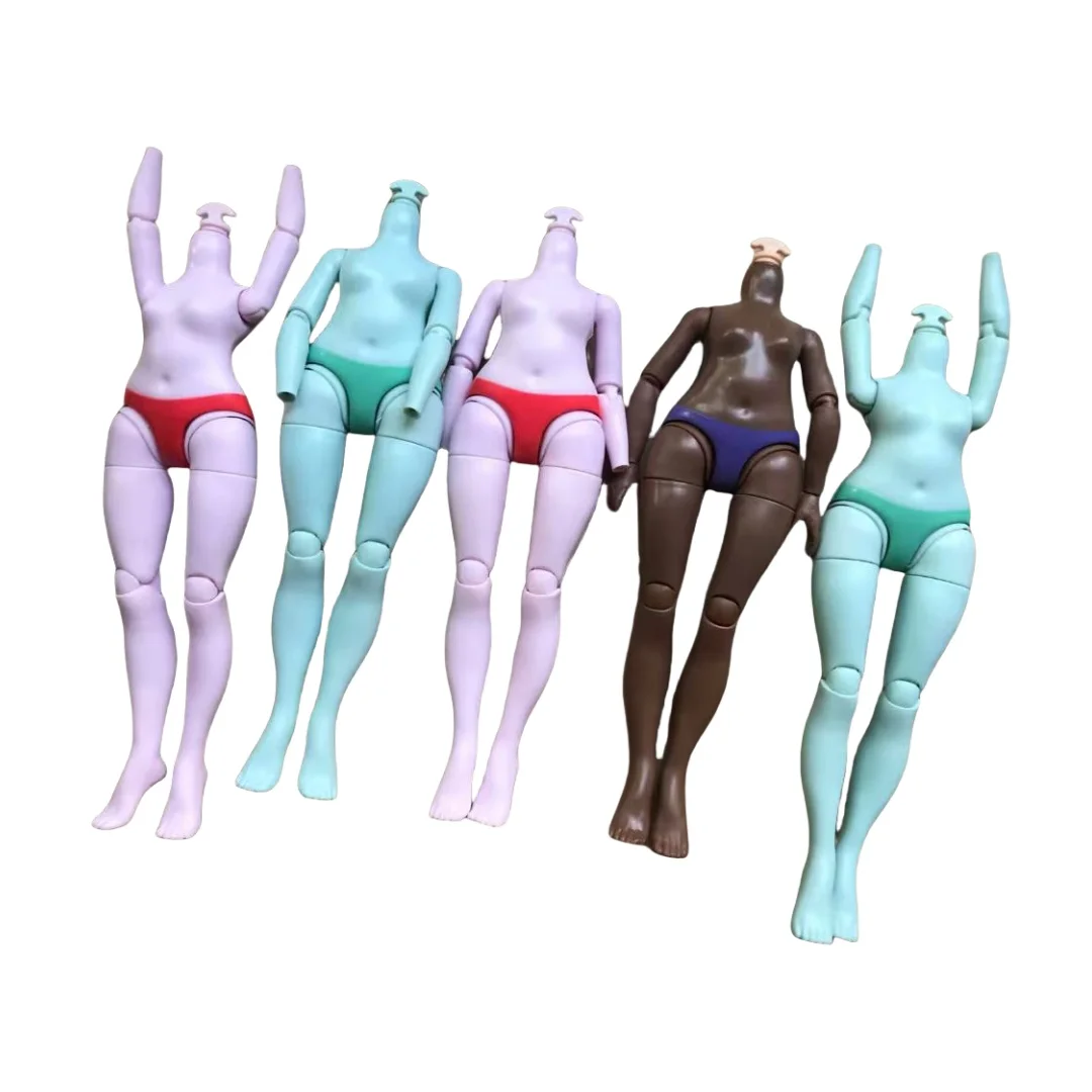 Regenbogen Puppe Körper Weiß Schwarz Grün Lila Haut Farbe 1/6 Größe Puppe Figur Spielzeug Mädchen Dressing Puppe Teile Original Puppe Dekore