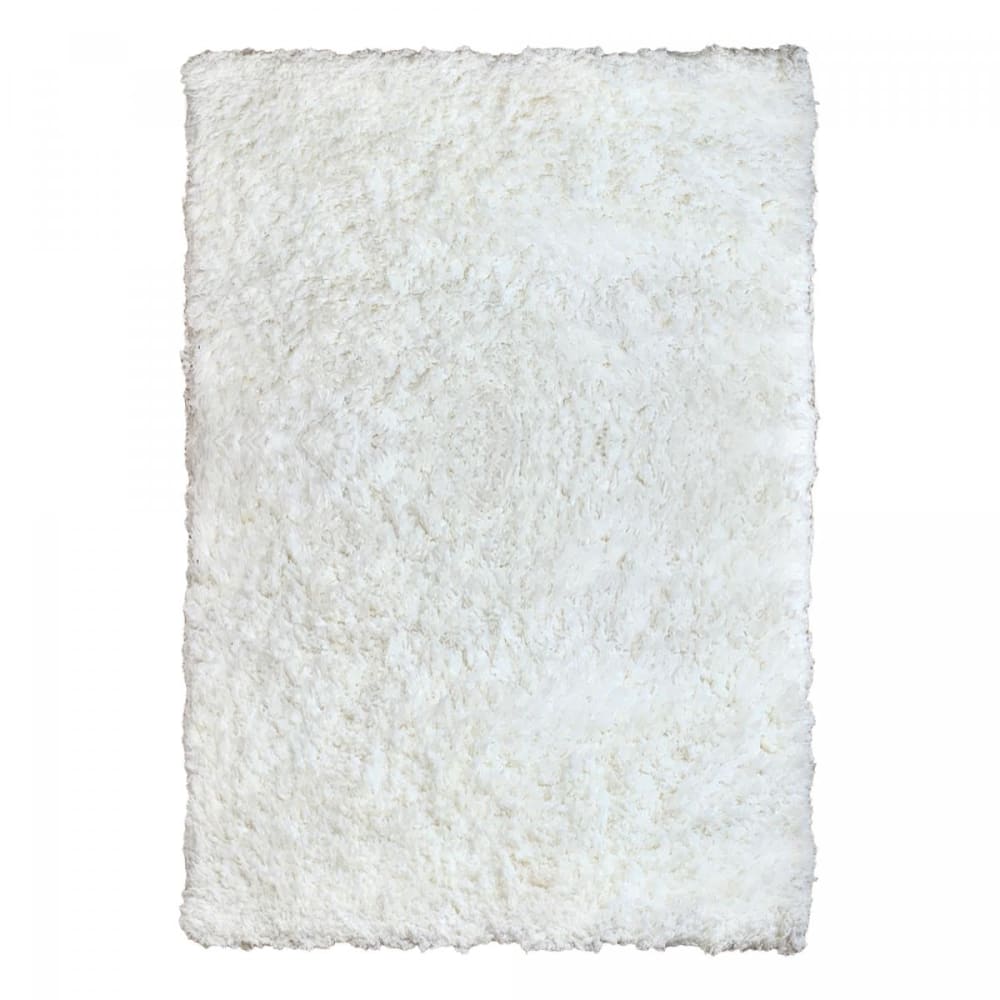 Tapis enfant ultra doux et moelleux shaggy longues mêches, écru 80x150