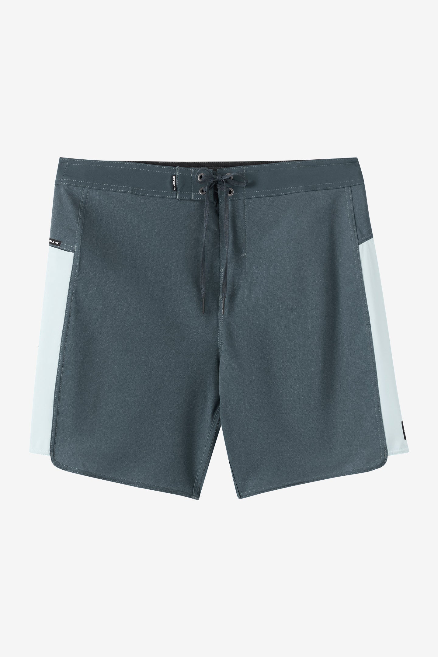 O'Neill Men's Hyperfreak Tech Panel 18"" Board Shorts in Dark Slate, Size 31, Elastane/Polyester