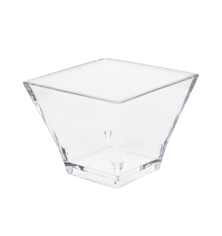 MONOUSO - Plastikschüssel Durable SAN "Pagoda" Transparent 88ml (96 Stück) Image