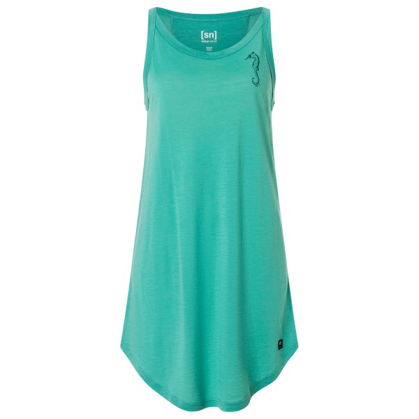super.natural - Women's Sea Horse Dress - Kleid Gr XS türkis