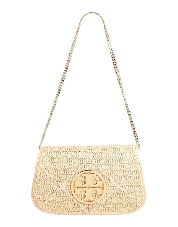 Handbags - Natural - Tory Burch Shoulder Bags