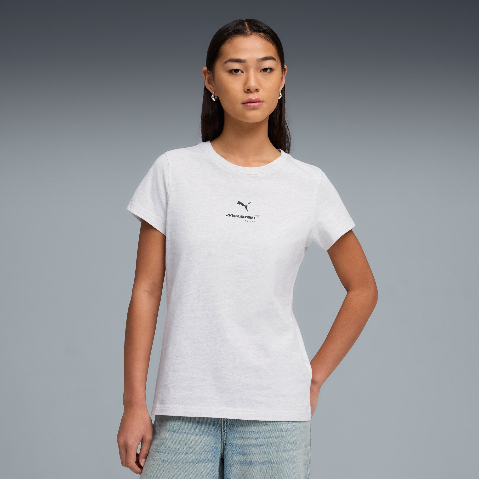 McLaren Essential T-Shirt – Weiß – Damen Image