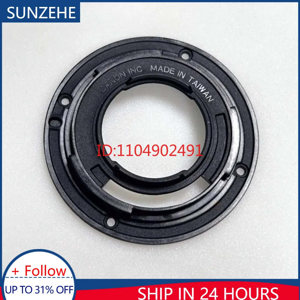 Neu für Canon EF-M 18–150 mm 1:3,5–6,3 IS STM 18–150 mm Objektiv-Bajonett-Ring mit Heckscheibe + Flexkabel, Kamera-Reparaturteil Image