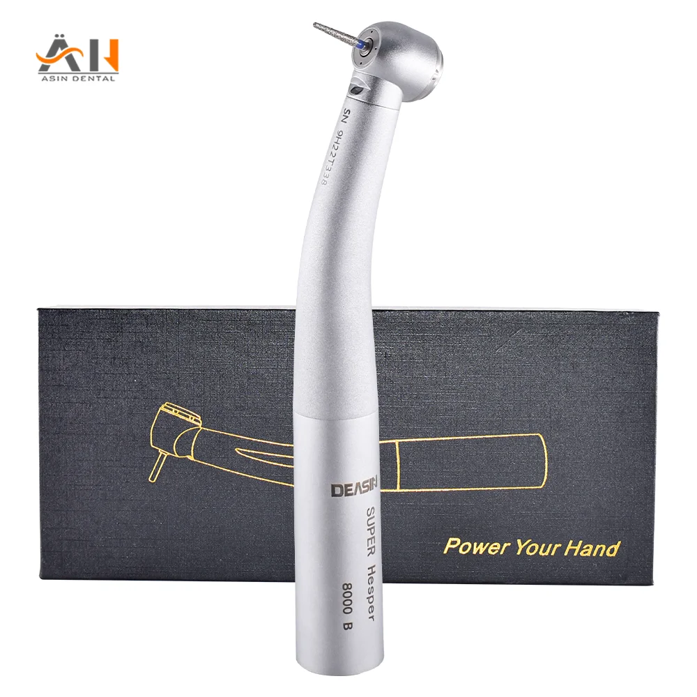 KAVO Typ Dental Fiber Optic LED Turbine Schnellkupplung Hochgeschwindigkeitshandstück Luftturbine 3 Wasserspray Kavo Typ Handstück Image