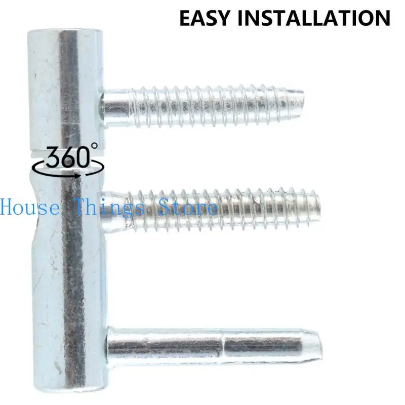 Professionelle Stahltürscharniere, geräuschlose Bewegungstürscharniere, robuste Scharniere, schnelle Installation für Innentüren Image