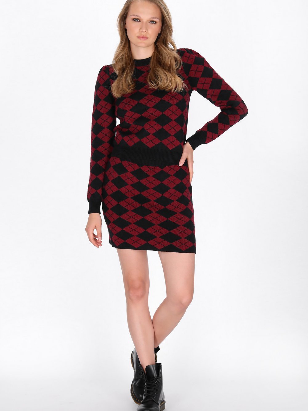 MyMo Rock Damen bordeaux, M/L