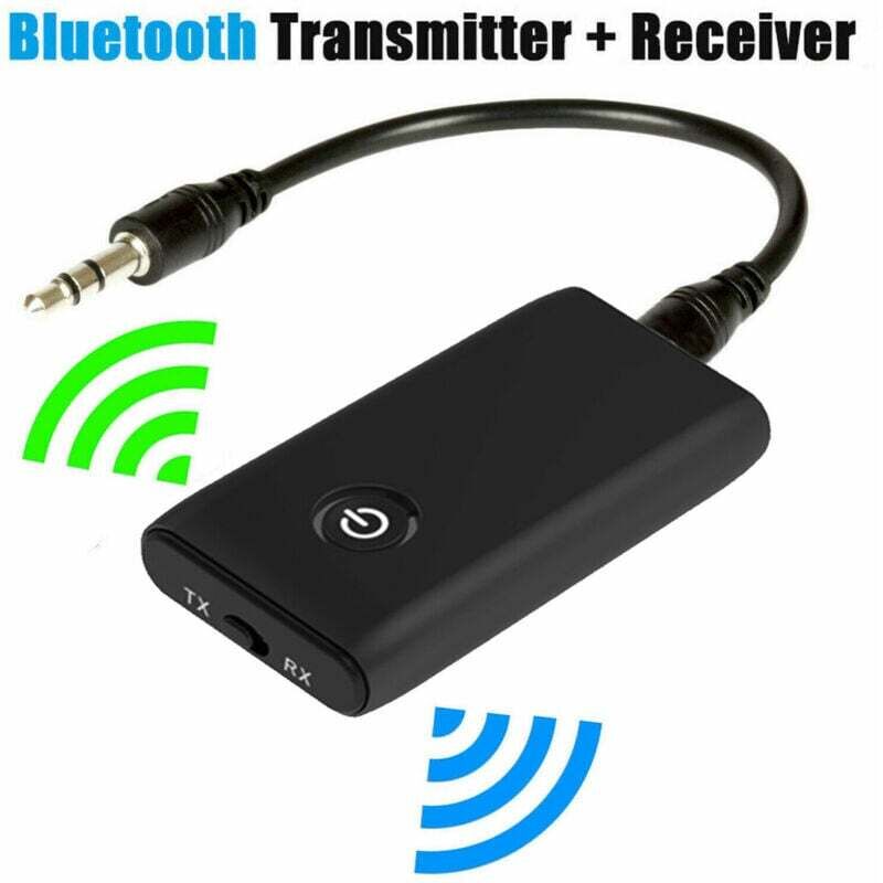 Trasmettitore Bluetooth 5.0, Adattatore Wireless 2 In 1 Da 3,5 Mm, Adattatore Trasmettitore E Ricevitore, Adattatore Bluetooth 2 In 1, Jack Da 3,5 Mm Aptx E Usb, Di Debuns