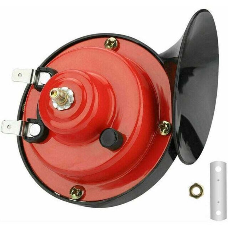 Altri Pezzi Di Ricambio Per Auto, Clacson Da Treno Impermeabile Da 12 V E 300 Db Per Motociclette, Camion, Treni, Barche, Auto, Suv E Barche, Rosso