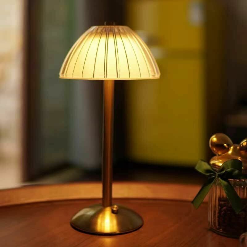 Lampada Da Tavolo A Led Senza Fili, Lampada Da Tavolo A Batteria, Lampada Da Tavolo A Led Dimmerabile - Lampada Da Comodino Per Soggiorno, Camera Da Letto, 3 Colori Di Luce