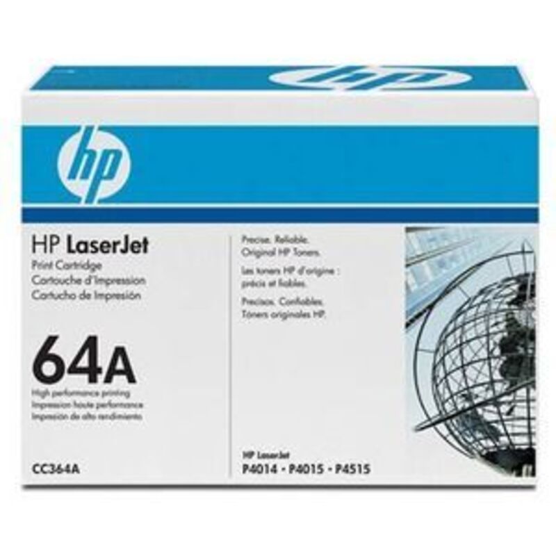 Hp 64a Black Original Laserjet Toner Cartridge Cartuccia Toner 1 Pz