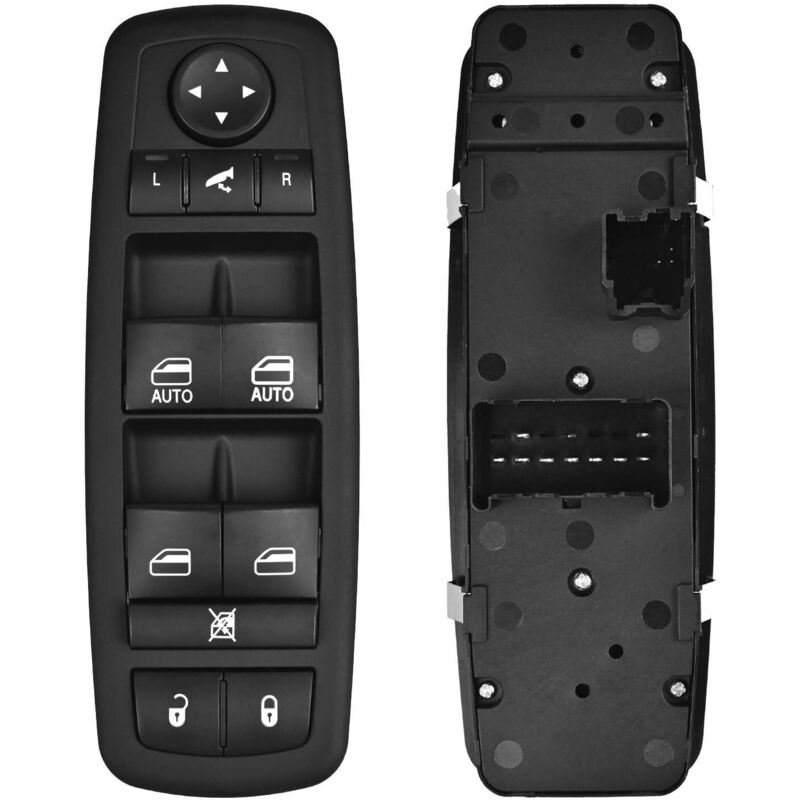 Interruttore Principale Alzacristalli Elettrico Lato Conducente 9 Pin + 3 Pin Adatto Per Dodge Grand Caravan 2012-2015 17-19 2013-2015 Ram 1500 2500 2015 Ram 3500 2012-2015 Town&country Sostituisce I