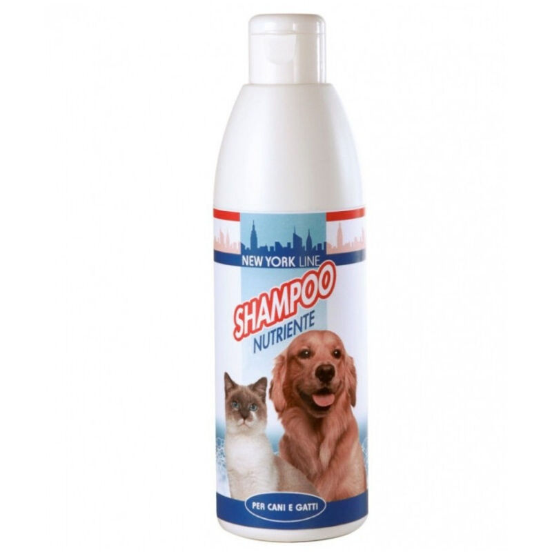 Trade Shop Traesio - Shampoo Nutriente 250 Ml Per Cani Gatti Animale Per Pelo Secco Arido E Sfibrato Made Italy -
