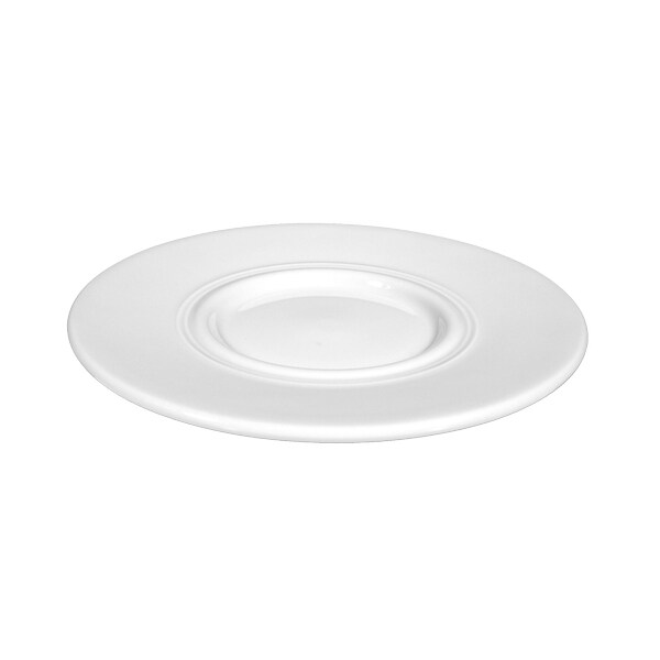 Esmeyer 6 x Seltmann Untertasse 1 15,5 cm, Form: Vitalis, Dekor: 34691 blaue Lanzen Image