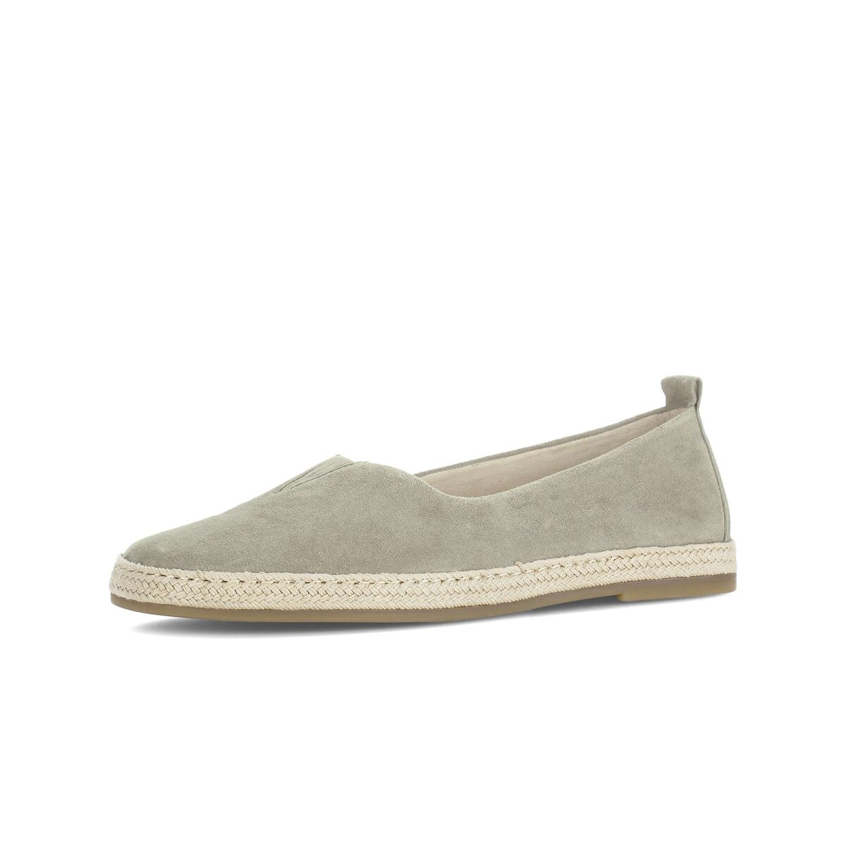 Slipper GABOR "Slipper Rauleder", Damen, Gr. 41, grün, Schuhe Slipper