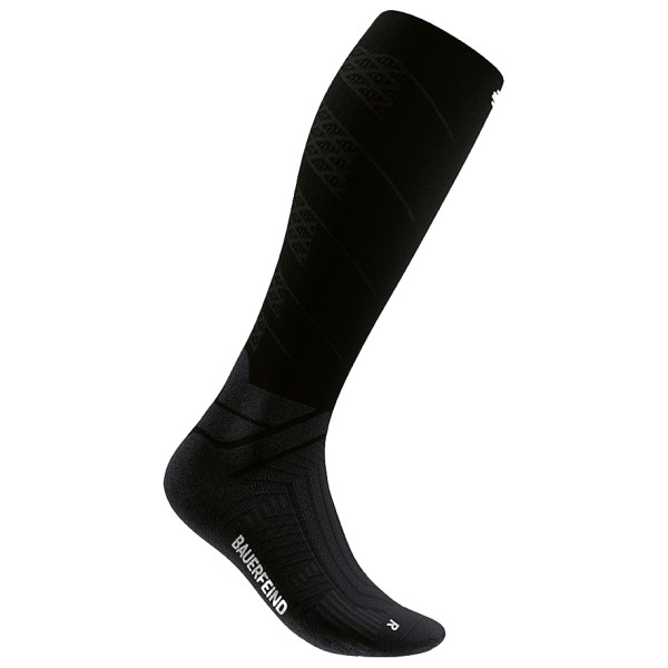 Bauerfeind Sports - Run Performance Compression Socks - Laufsocken 42-45 - M: 38-44 cm | EU 42-45 grau