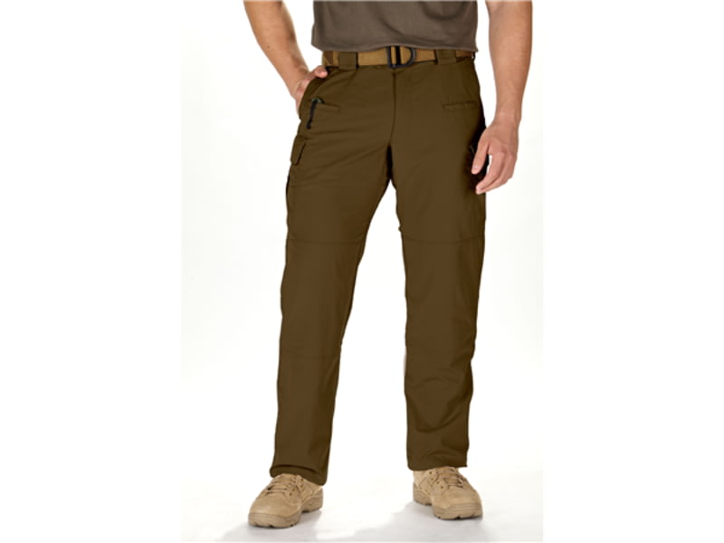 5.11 Tactical Stryke Pants w/Flex-Tac TM - Men's Battle Brown 40in Waist 30in Inseam 74369ABR-116-40-30