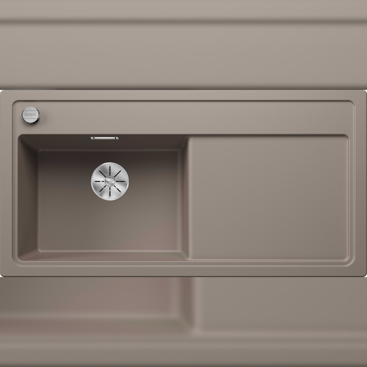 BLANCO GmbH + Co KG BLANCO ZENAR XL 6 S Einbauspüle SILGRANIT tartufo ab 60 cm Excenter Image