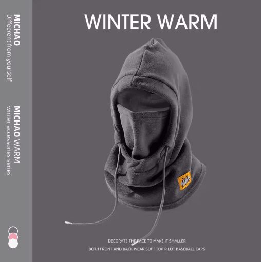 Winter Warm Balaclava Mask Windproof Thermal Ski And Cycling Face Cover For Men And Women style 1 02 one Size