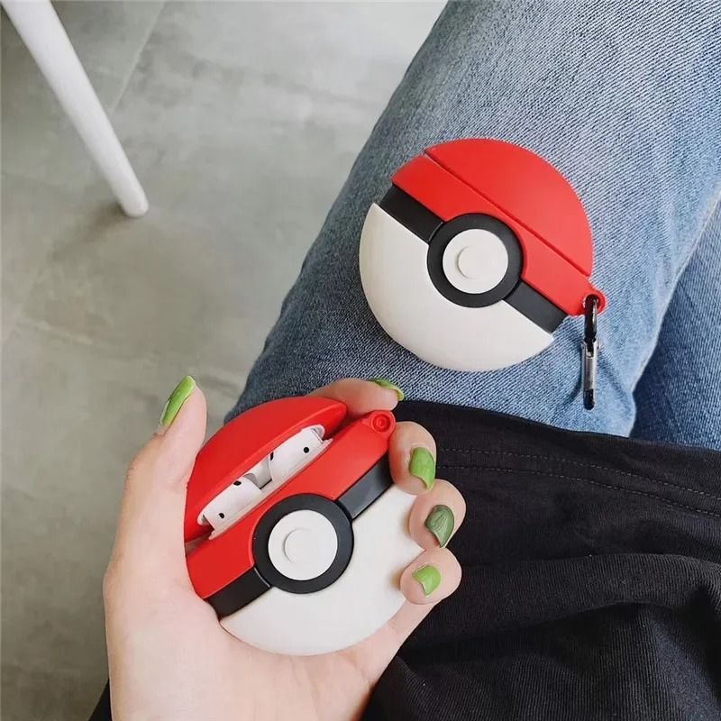 Pokemon Poke Ball Shockproof Protective Case For AirPods for Airpods 3 2021