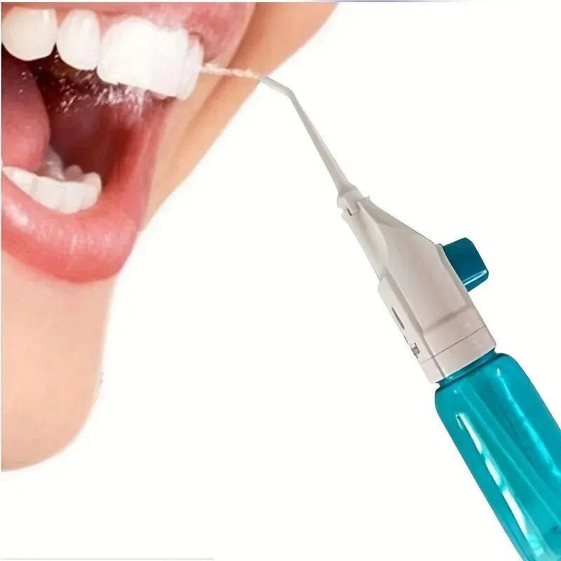 Portable High Pressure Dental Water Flosser blue