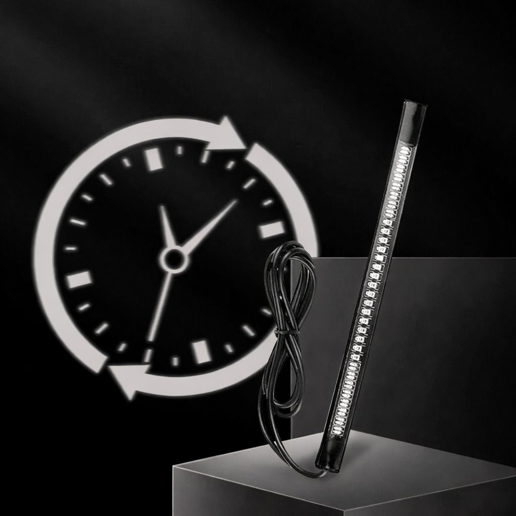 Flexible Turn Signal Light, LED Tail Brake & Stop Indicator For Easy Installation 1 set