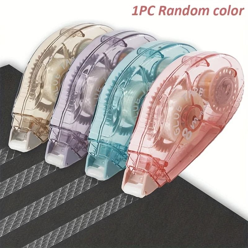 High Stability Glue Tape For Scrapbooking And Precision Double Sided Adhesive Tape Roller High Stability Glue Tape For Scrapbooking And Precision Double Sided Adhesive Tape Roller