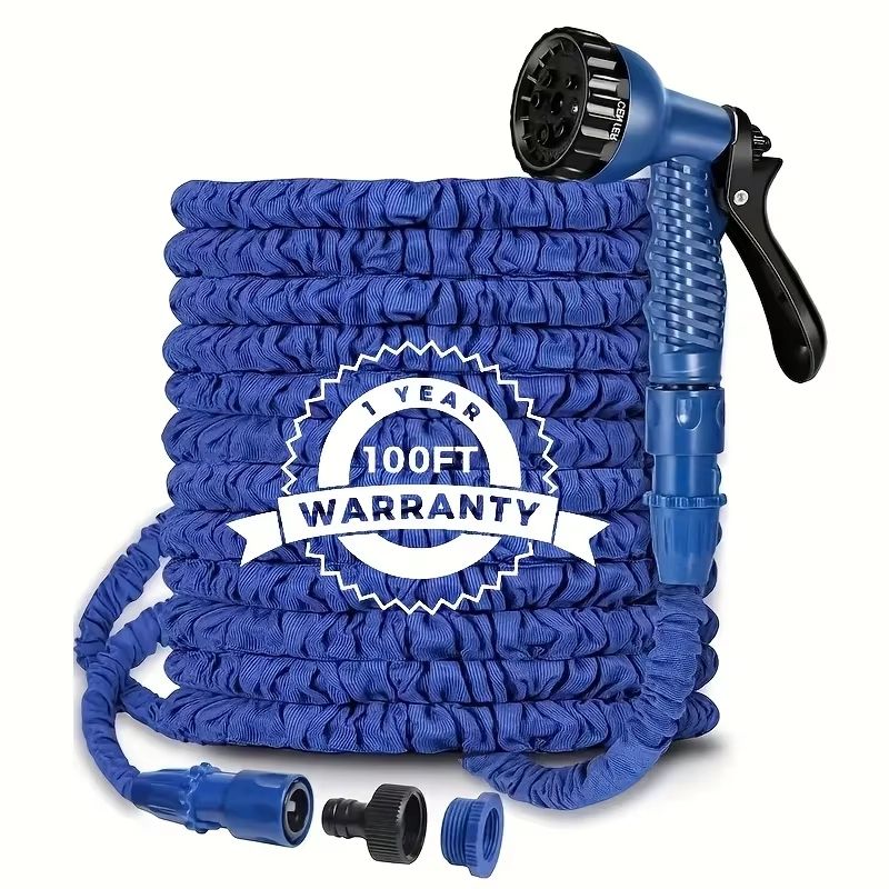 Expandable Flexible Garden Hose 25200 Ft With Spray Gun, Expandable Watering Hose For Lawn, Garden And Car Care 50ft