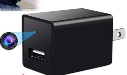 Hidden Camera USB Charger, Full HD DVR, Mini Nanny Cam, Night Vision, Audio Recording usb Camera Only