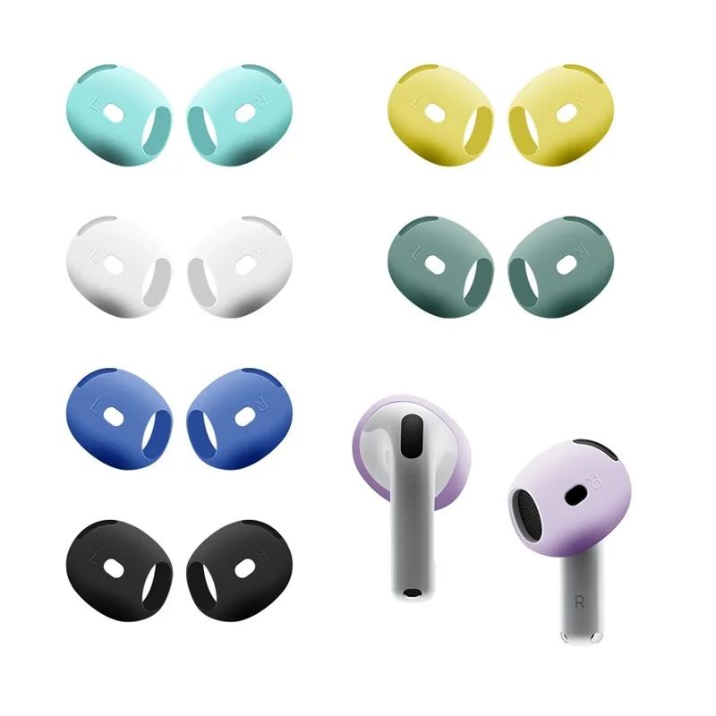 Anti Slip Ear Hooks For AirPods 4 white Only Case for Airpods 4 4anc